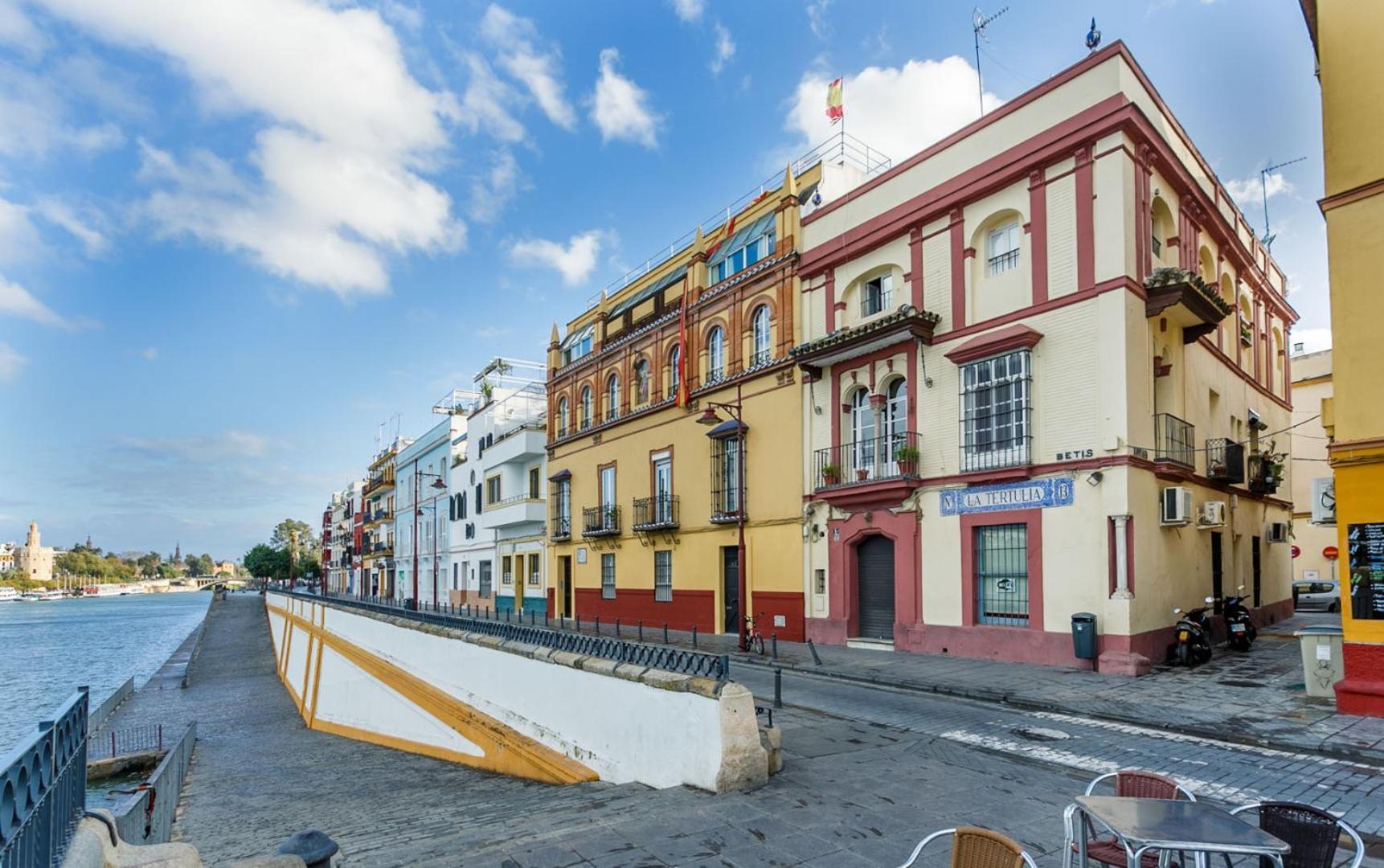 Sunterrace Loft-triana's Star, 10' From Center! Sevilla
